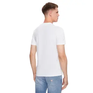T-shirt col V Guess Core image-1