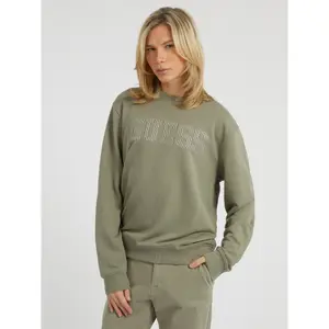 Fleece-sweatshirt med rund hals Guess Beau image-2