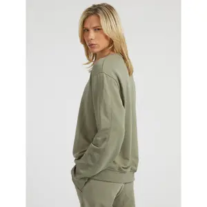 Fleece-sweatshirt med rund hals Guess Beau image-3