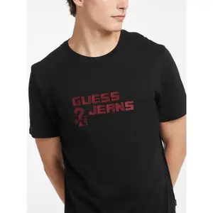 T-shirt slim Guess Gj Ss Cn Full Embro image-4