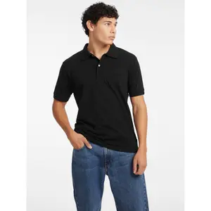 Embroidered polo shirt Guess Logo image-1