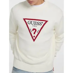 Big triangle logo sweatshirt Guess image-3