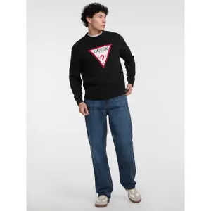 Big triangle logo sweatshirt Guess image-1