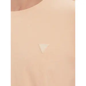 T-shirt med rund hals och patch Guess image-4