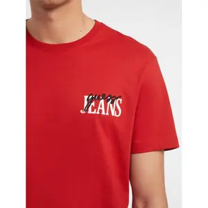 T-shirt à logo sur la poitrine Guess image-3