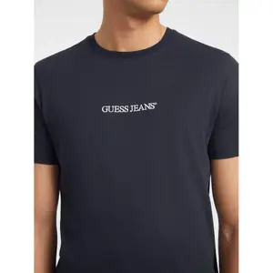 Camiseta ajustada con logotipo bordado Guess image-2