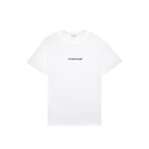 Camiseta ajustada con logotipo bordado Guess image-0