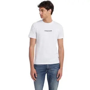 Camiseta ajustada con logotipo bordado Guess image-1