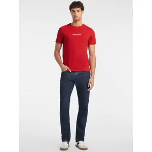 Camiseta slim con logo bordado Guess image-2