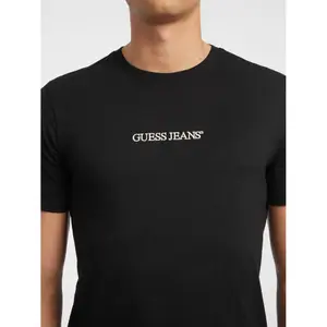 Camiseta ajustada con logotipo bordado Guess image-2
