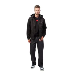 Casaco impermeável em malha Guess image-1