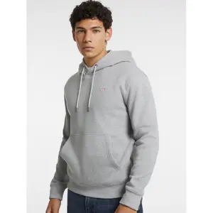 Sudadera con capucha logo mini triángulo Guess image-1