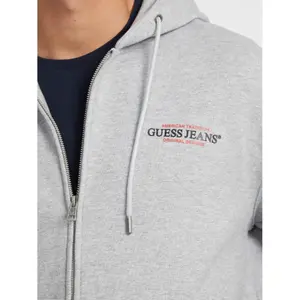 Sweatshirt à capuche zippé Guess Reg Am Trad image-2