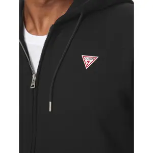 Cazadora ajustada con capucha y mini triángulo Guess image-4