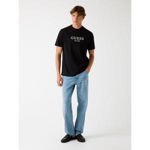 Koszulka z okrągłym dekoltem Guess Embroidery Logo image-3