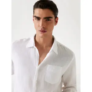Camisa de lino Guess Napa image-3