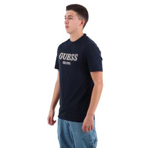 T-shirt girocollo con logo Guess image-1