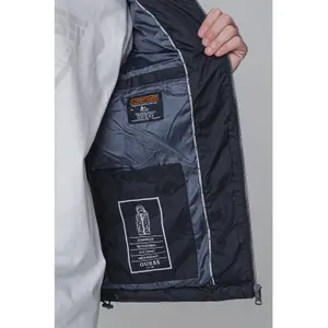 Sleeveless hooded down jacket Guess image-4