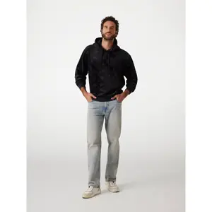 Welurowa bluza z kapturem Guess image-3