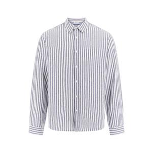 Camisa de riscas em linho Guess Parker image-0