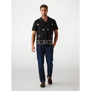 Camisa de mangas curtas bordada Guess Mosley image-2