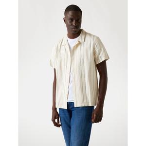 Camisa de riscas de mangas curtas Guess Cooper image-1