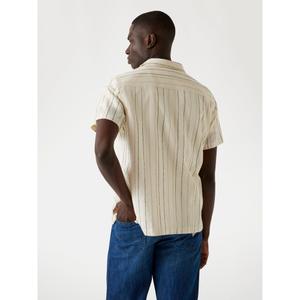 Camisa de riscas de mangas curtas Guess Cooper image-3