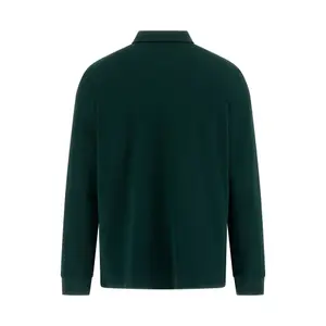 Long-sleeved polo shirt Guess Emblem image-1