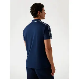 Koszulka polo w paski Guess Quattro G image-3