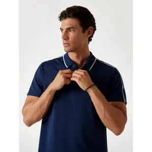 Koszulka polo w paski Guess Quattro G image-4