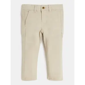 Baby boy stretch chino pants Guess Sateen image-2