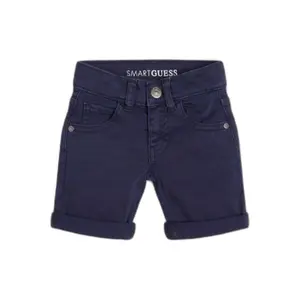 Stretch denim shorts for kids Guess Bull Core image-0