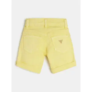 Stretch denim shorts for kids Guess Bull Core image-1