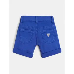 Stretch denim shorts for kids Guess Bull Core image-1