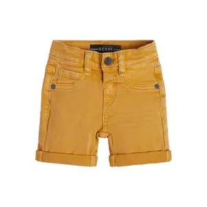 Baby boy denim shorts Guess Bull image-1