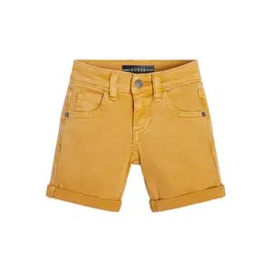 Baby boy denim shorts Guess Bull image-2