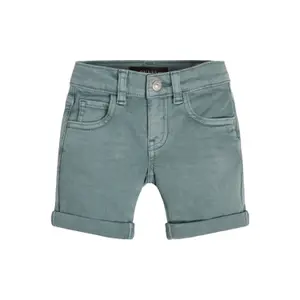 Baby boy denim shorts Guess Bull image-2