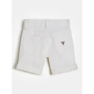 Baby boy denim shorts Guess Bull image-1