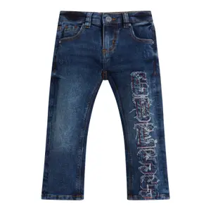Jeans slim with letters baby boy Guess image-2