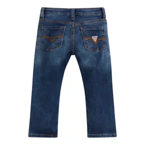 Jeans slim with letters baby boy Guess image-3