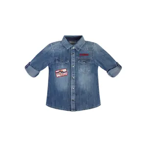 Baby boy denim jacket Guess Lt Slubby ADJ. image-0
