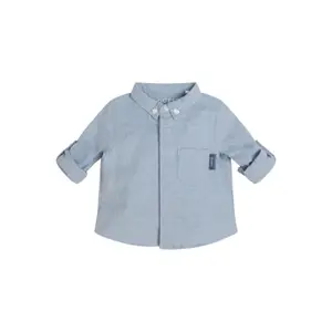 Baby boy shirt Guess Brush Herringbone ADJ. image-0