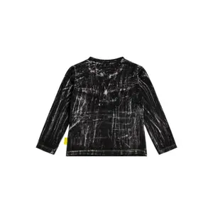 T-shirt with neon details long sleeves baby boy Guess Cpd image-3