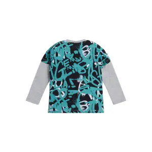Long sleeve t-shirt for kids Guess image-1