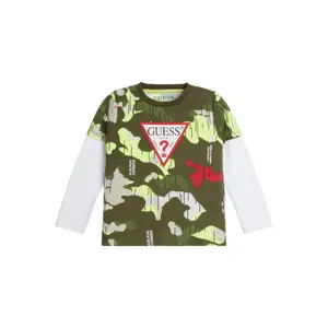 Long sleeve t-shirt for kids Guess image-0