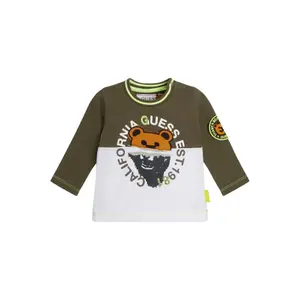 Long sleeve t-shirt for kids Guess image-0