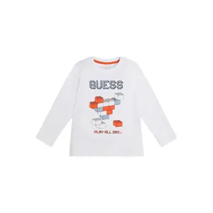 Long sleeve t-shirt for kids Guess image-0