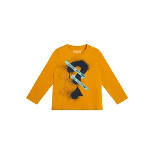 Long sleeve t-shirt for kids Guess image-0
