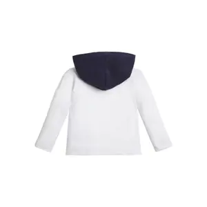 Long sleeve hooded t-shirt for kids Guess image-1