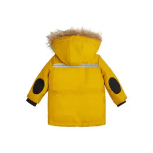 Kinderparka mit Kapuze aus Kunstpelz Guess image-1
